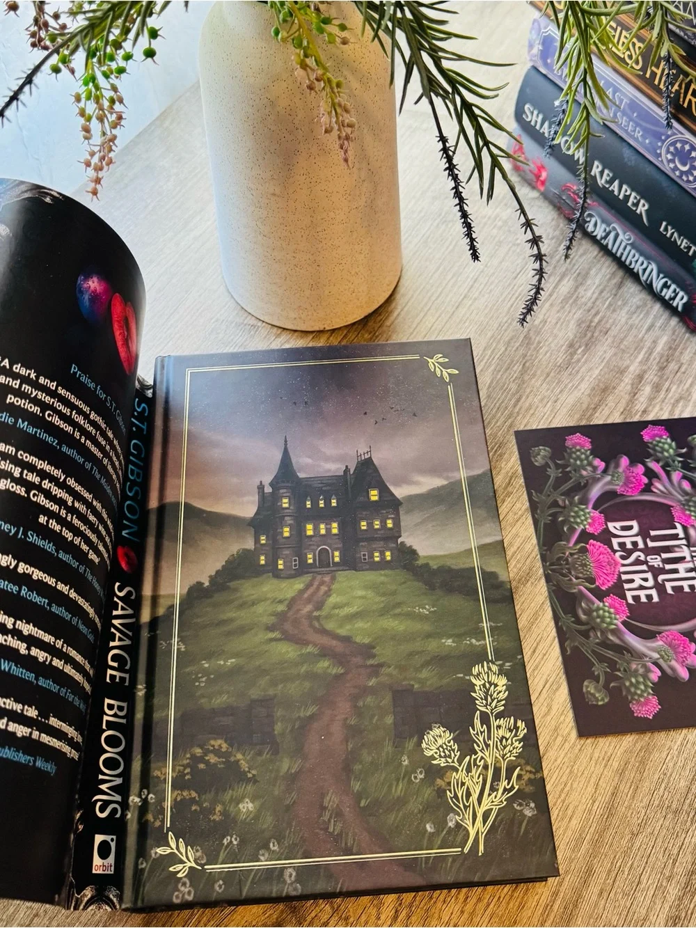 Fairyloot Exclusive Edition Savage Blooms by S. T. Gibson